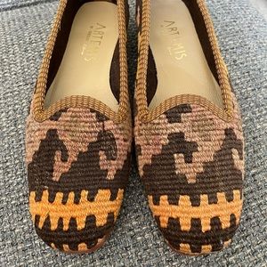 Artemis Design Kilim loafers